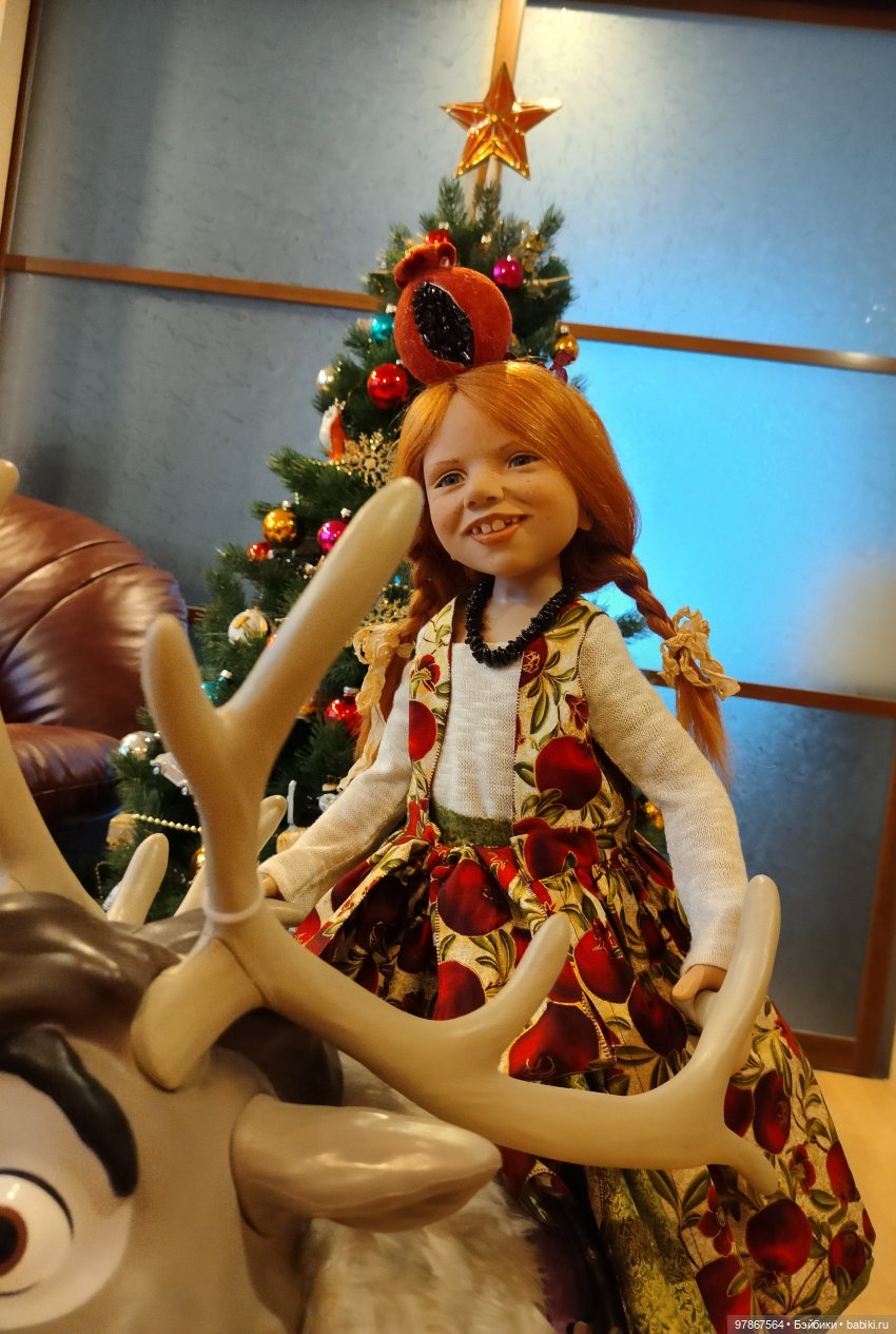 Гранатовая королева — Куклы Zwergnase (Цвергназе/Цверги): фото