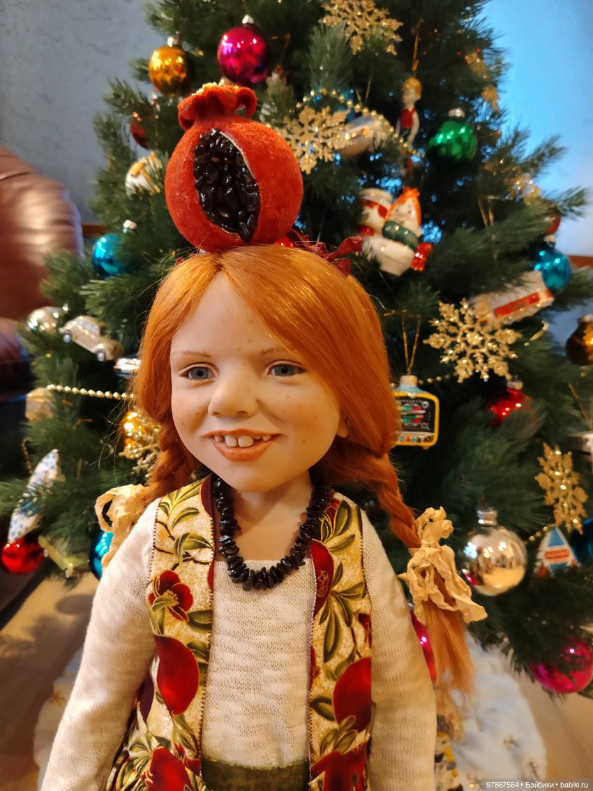 Гранатовая королева — Куклы Zwergnase (Цвергназе/Цверги): фото (фото 10)