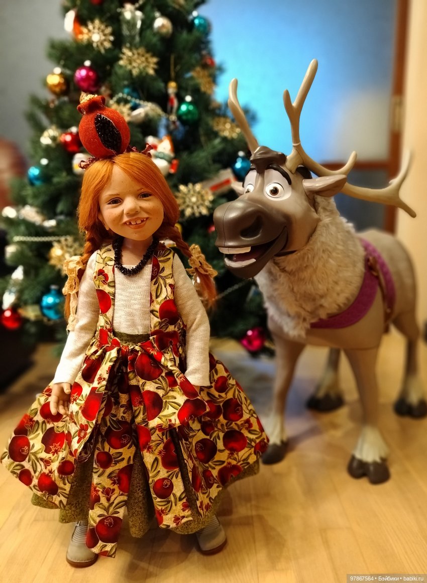 Гранатовая королева — Куклы Zwergnase (Цвергназе/Цверги): фото