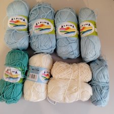 Лот ниток для вязания