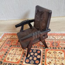 Антикварное Бретонской кресло