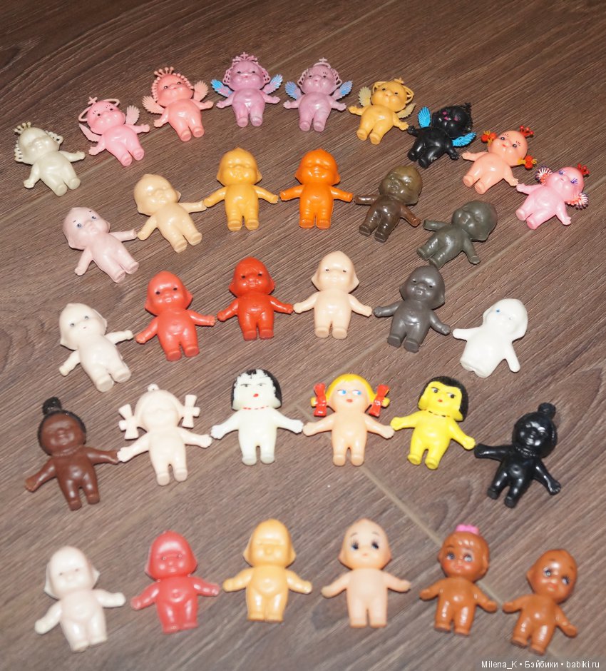 Кьюпи - моя коллекция маленьких советских пупсиков