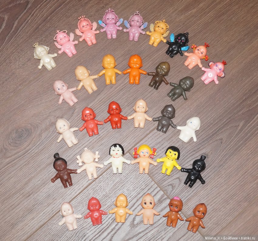 Кьюпи - моя коллекция маленьких советских пупсиков (фото 2)