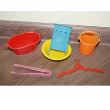 Набор для стирки ГДР СССР для куколок маленький