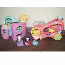 Littlest Pet Shop Наборы Ветеринарная клиника и Автобус