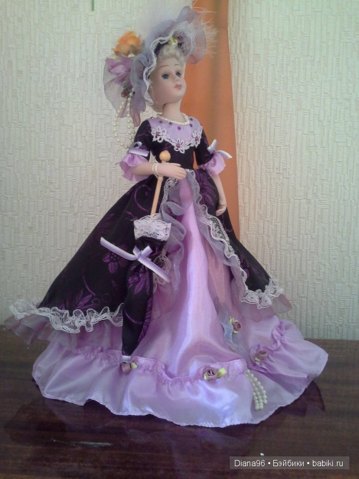 Наша коллекция кукол. Часть 4. В старинном стиле+подарки и покупки (фото 4)