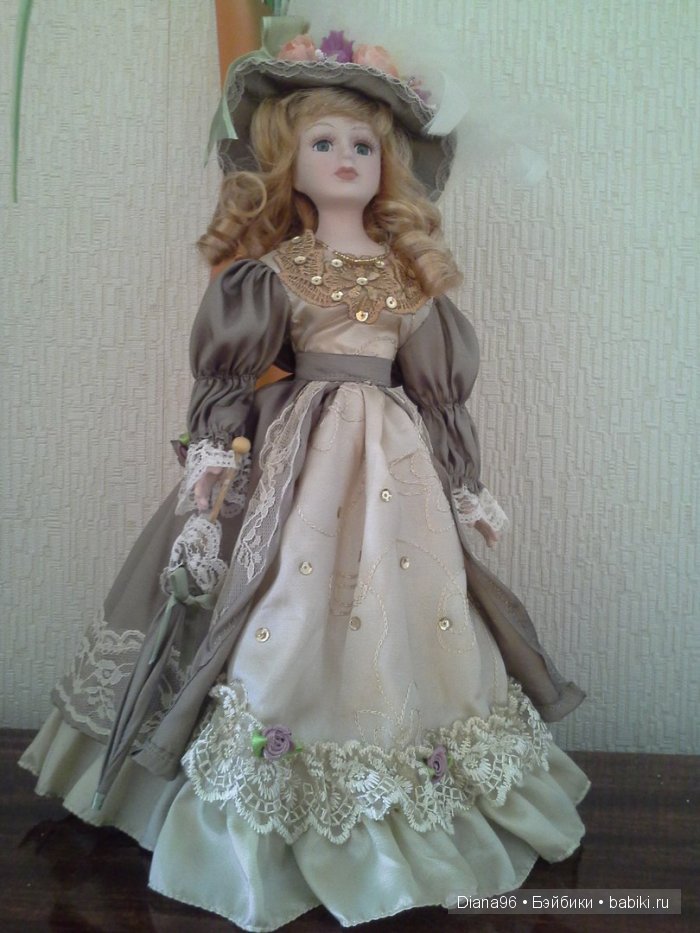 Наша коллекция кукол. Часть 4. В старинном стиле+подарки и покупки (фото 9)