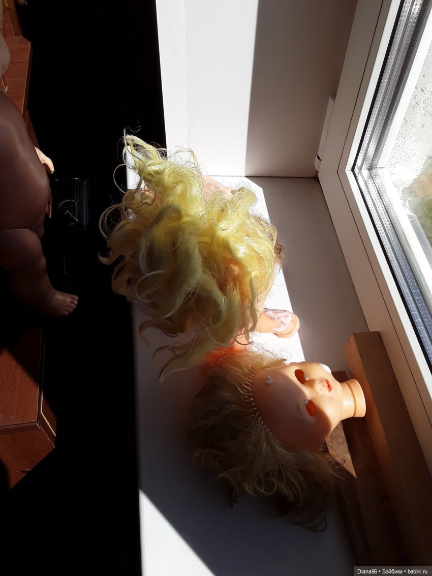 Из гусеницы в бабочку — Реставрация и преображение кукол: ремонт (фото 5)