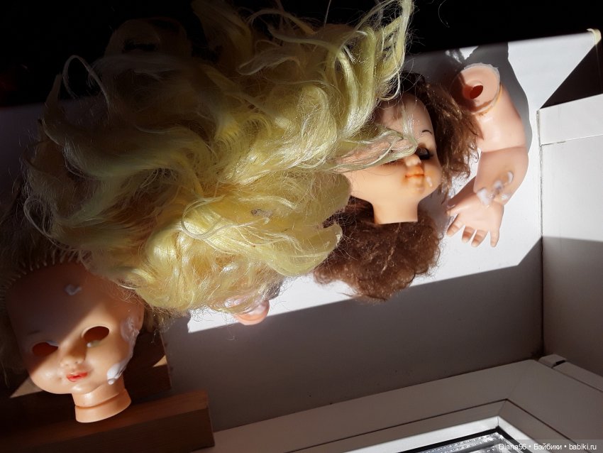 Из гусеницы в бабочку — Реставрация и преображение кукол: ремонт (фото 6)