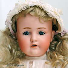 Kestner 249. Домашняя девочка, антивкварная кукла Ева