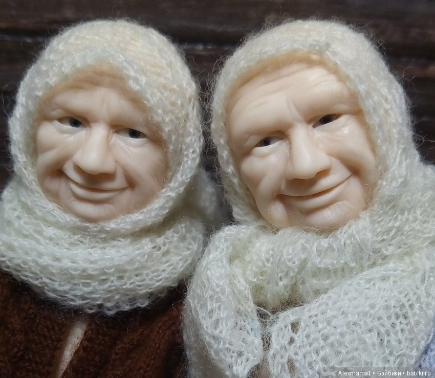 Разрешите представить Бабушки в полиуретане 24см. от Александры Соцковой