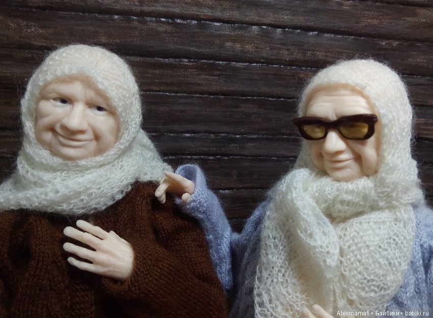 Разрешите представить Бабушки в полиуретане 24см. от Александры Соцковой