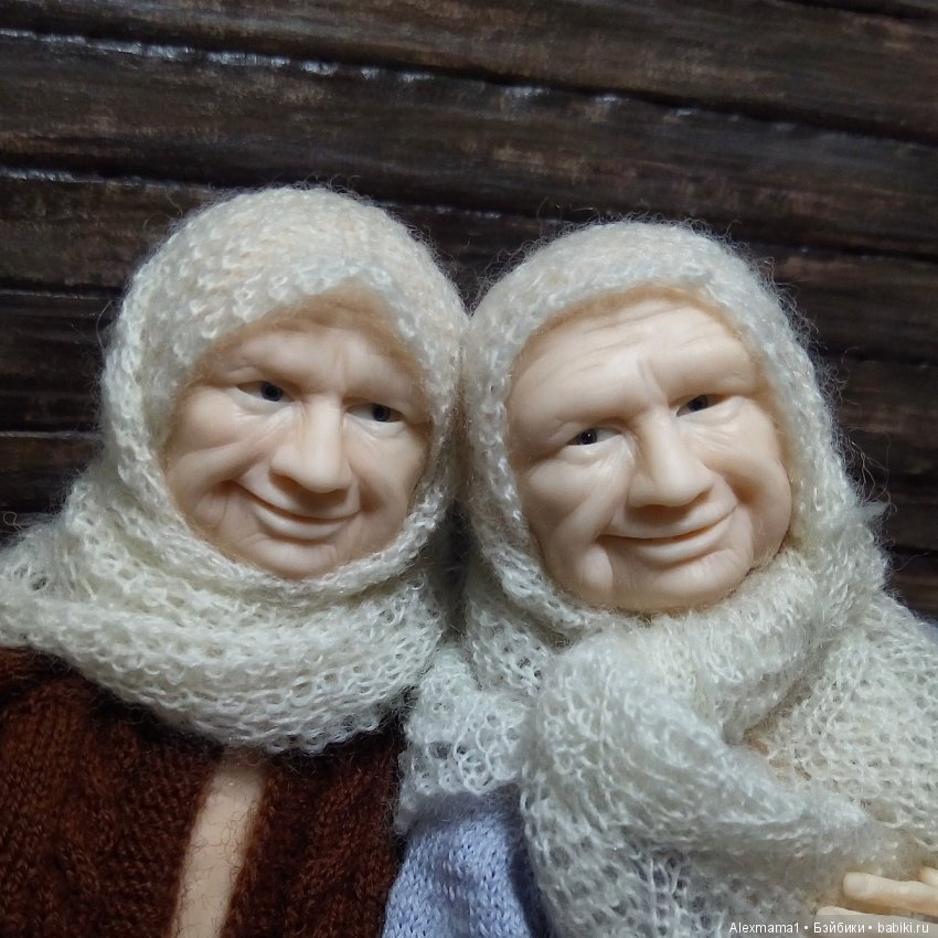 Разрешите представить Бабушки в полиуретане 24см. от Александры Соцковой