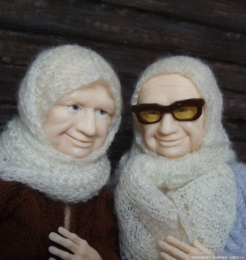 Разрешите представить Бабушки в полиуретане 24см. от Александры Соцковой