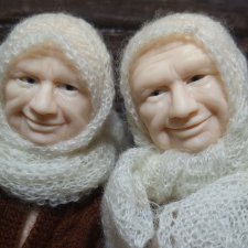 Разрешите представить Бабушки в полиуретане 24см. от Александры Соцковой