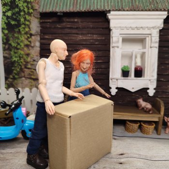 К нам приехала посылка!