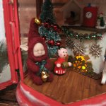 Рождественские эльфы. Кукольная миниатюра