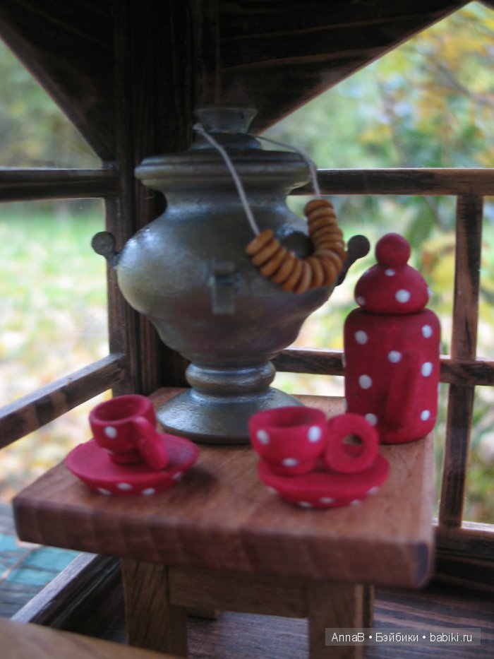 Чаепитие с малиновым вареньем (фото 6)