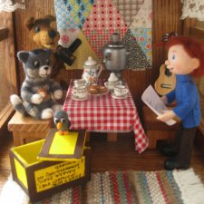 Авторский светильник Дом в Простоквашино