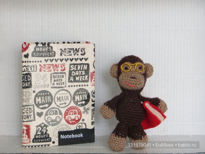 Озорные обезьянки ручной работы. Игрушки вязанные крючком