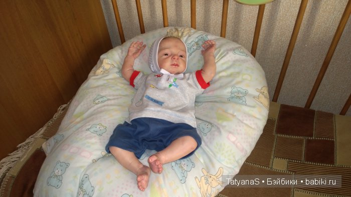 Моя первая приобретенная кукла реборн дома. Молд Лондон от Натали Блик (фото 9)