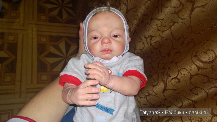 Моя первая приобретенная кукла реборн дома. Молд Лондон от Натали Блик