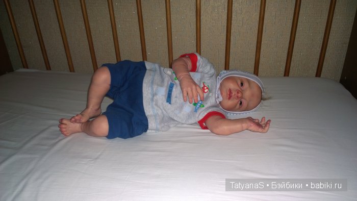 Моя первая приобретенная кукла реборн дома. Молд Лондон от Натали Блик