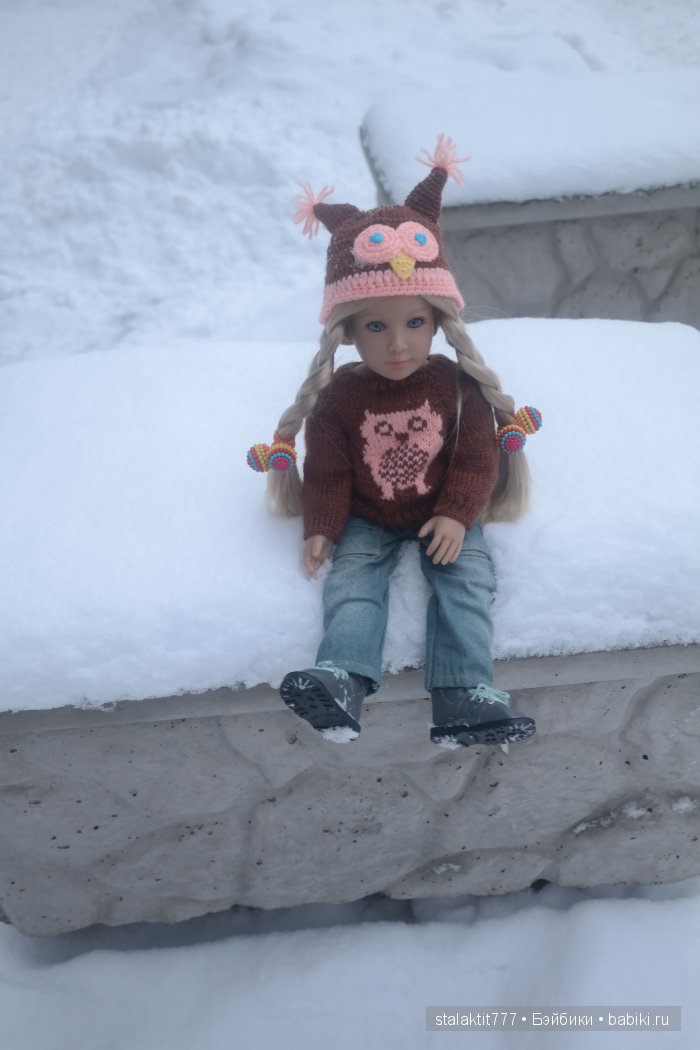 Грейс. Снежная прогулка — Куклы Kidz'n'Cats (Соня Хартман): шарнирные 46 см
