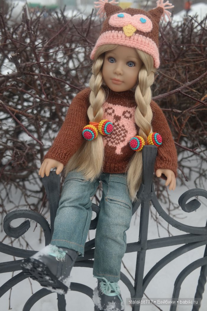 Грейс. Снежная прогулка — Куклы Kidz'n'Cats (Соня Хартман): шарнирные 46 см