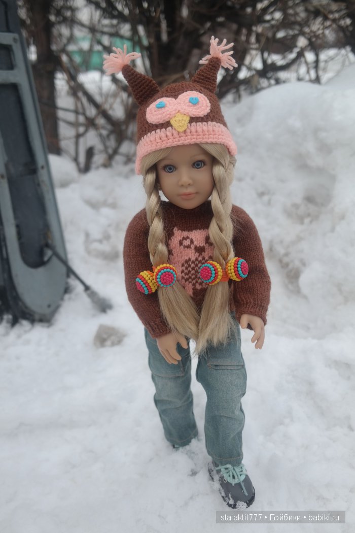 Грейс. Снежная прогулка — Куклы Kidz'n'Cats (Соня Хартман): шарнирные 46 см (фото 9)