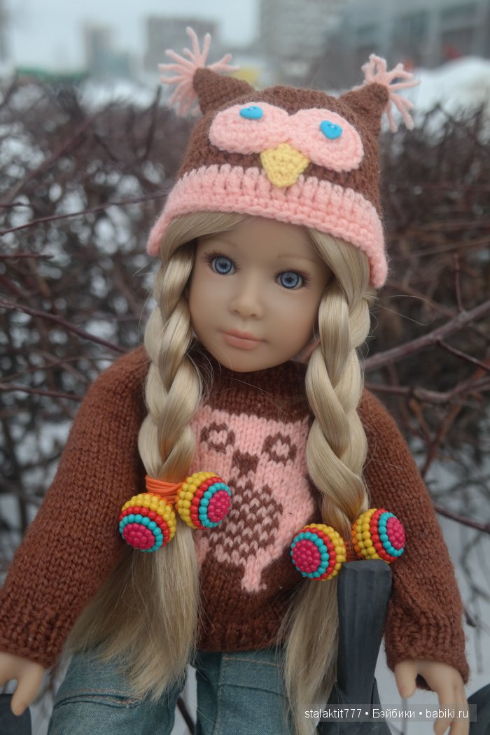 Грейс. Снежная прогулка — Куклы Kidz'n'Cats (Соня Хартман): шарнирные 46 см