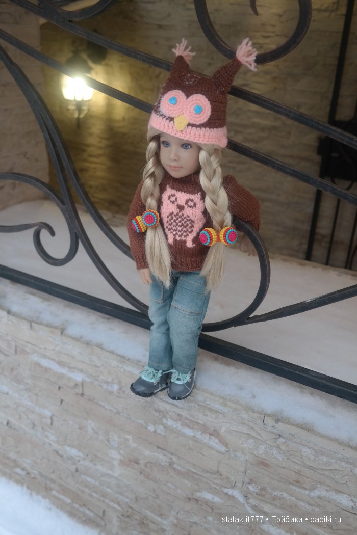 Грейс. Снежная прогулка — Куклы Kidz'n'Cats (Соня Хартман): шарнирные 46 см