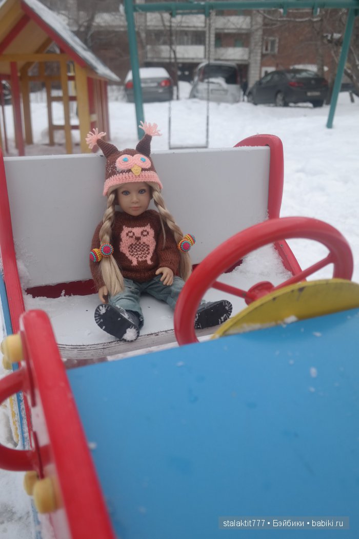 Грейс. Снежная прогулка — Куклы Kidz'n'Cats (Соня Хартман): шарнирные 46 см