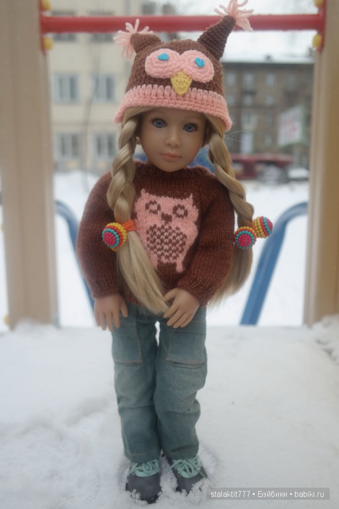 Грейс. Снежная прогулка — Куклы Kidz'n'Cats (Соня Хартман): шарнирные 46 см (фото 2)