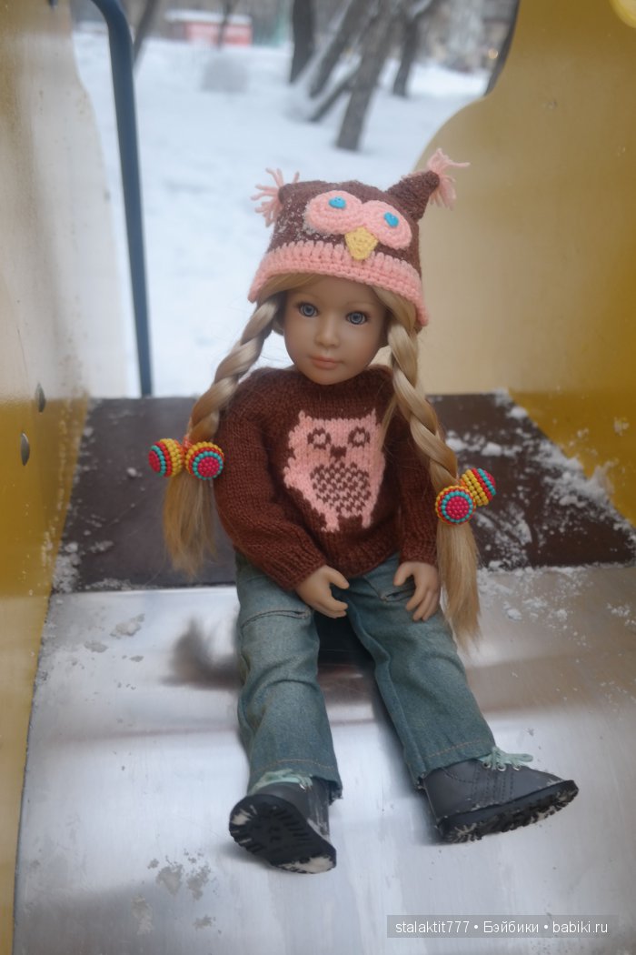 Грейс. Снежная прогулка — Куклы Kidz'n'Cats (Соня Хартман): шарнирные 46 см