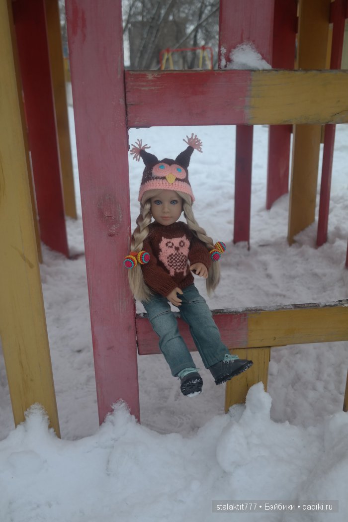 Грейс. Снежная прогулка — Куклы Kidz'n'Cats (Соня Хартман): шарнирные 46 см