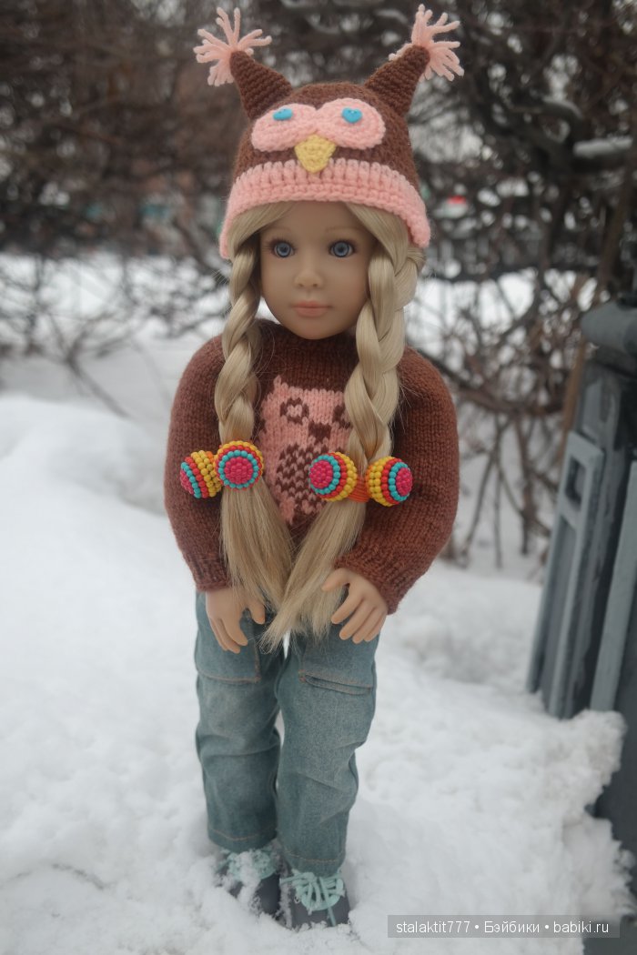 Грейс. Снежная прогулка — Куклы Kidz'n'Cats (Соня Хартман): шарнирные 46 см (фото 10)