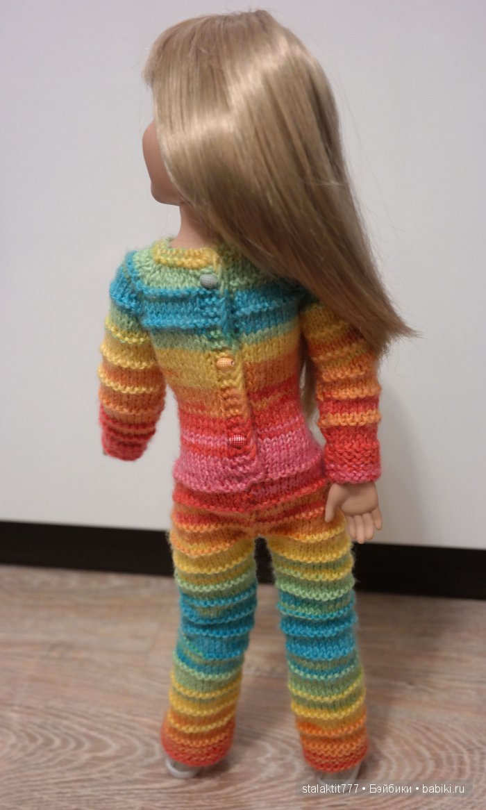 Наряд для Логан "Радужное настроение" | Бэйбики Наряд для Логан "Радужное настроение" (фото 2)