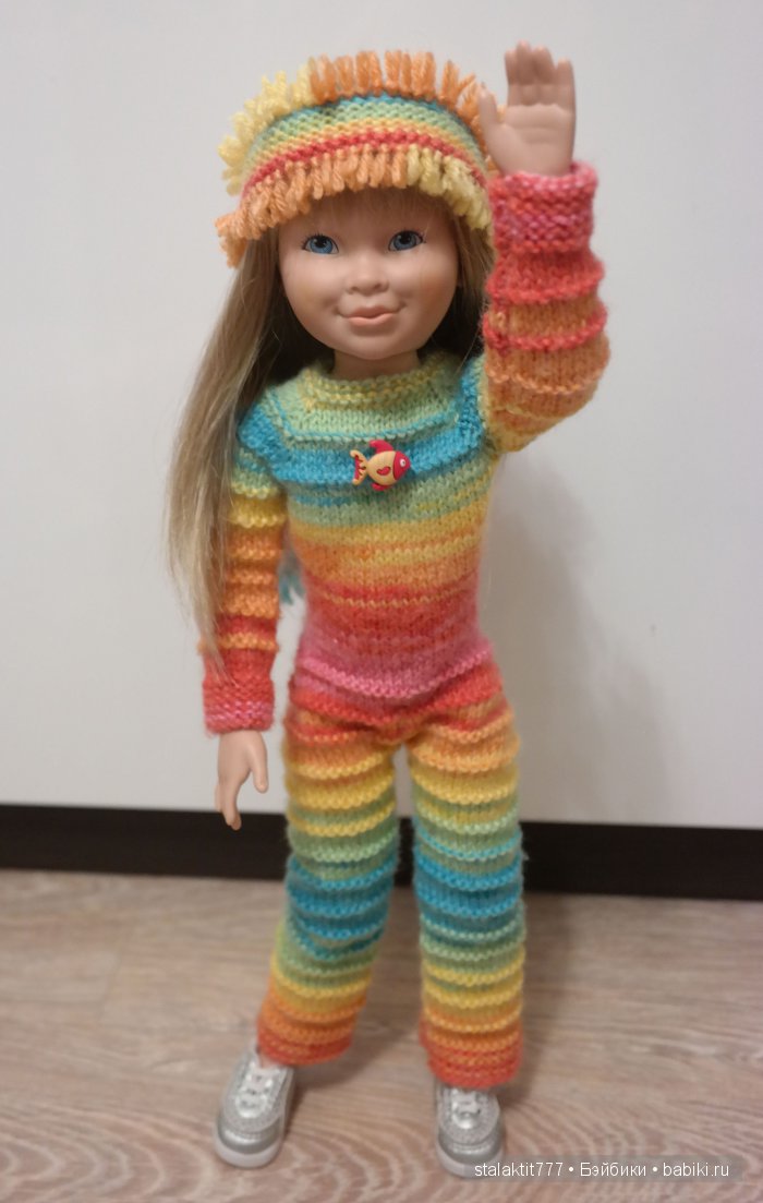 Наряд для Логан "Радужное настроение" | Бэйбики Наряд для Логан "Радужное настроение"