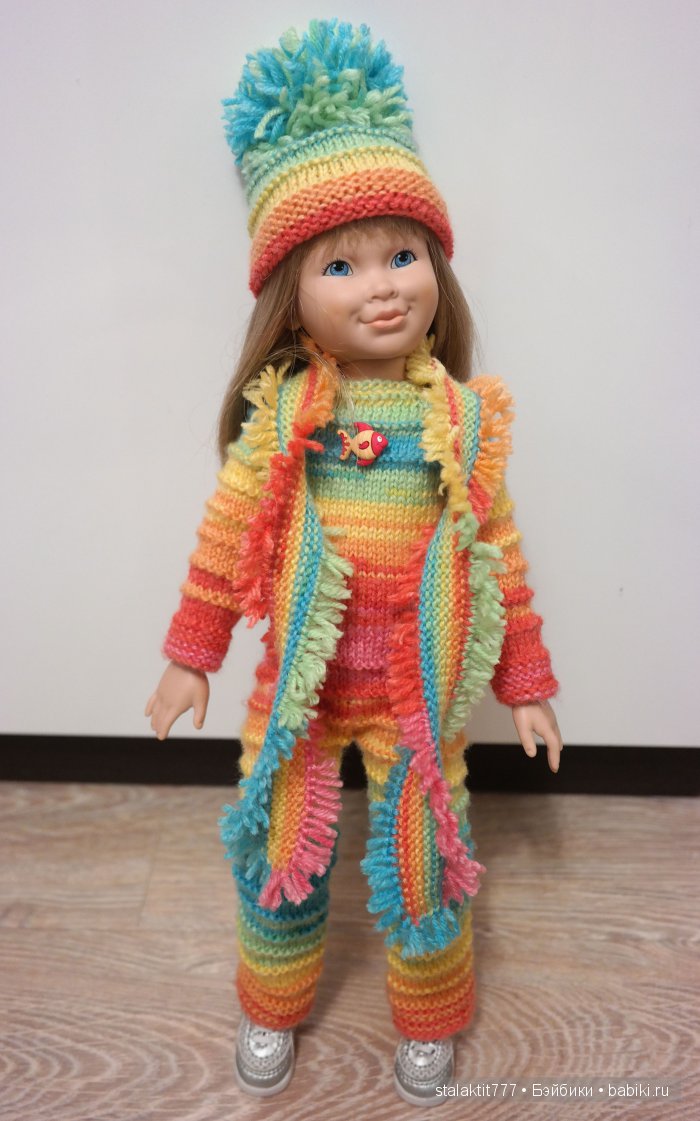 Наряд для Логан "Радужное настроение" | Бэйбики Наряд для Логан "Радужное настроение" (фото 5)
