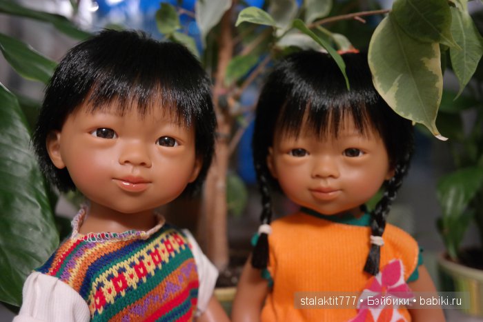 Марио и Мариетта - солнечные детки от Кармен Гонзалес