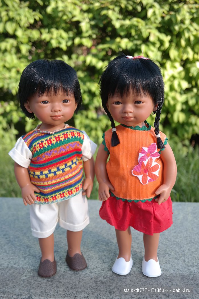 Марио и Мариетта - солнечные детки от Кармен Гонзалес (фото 2)