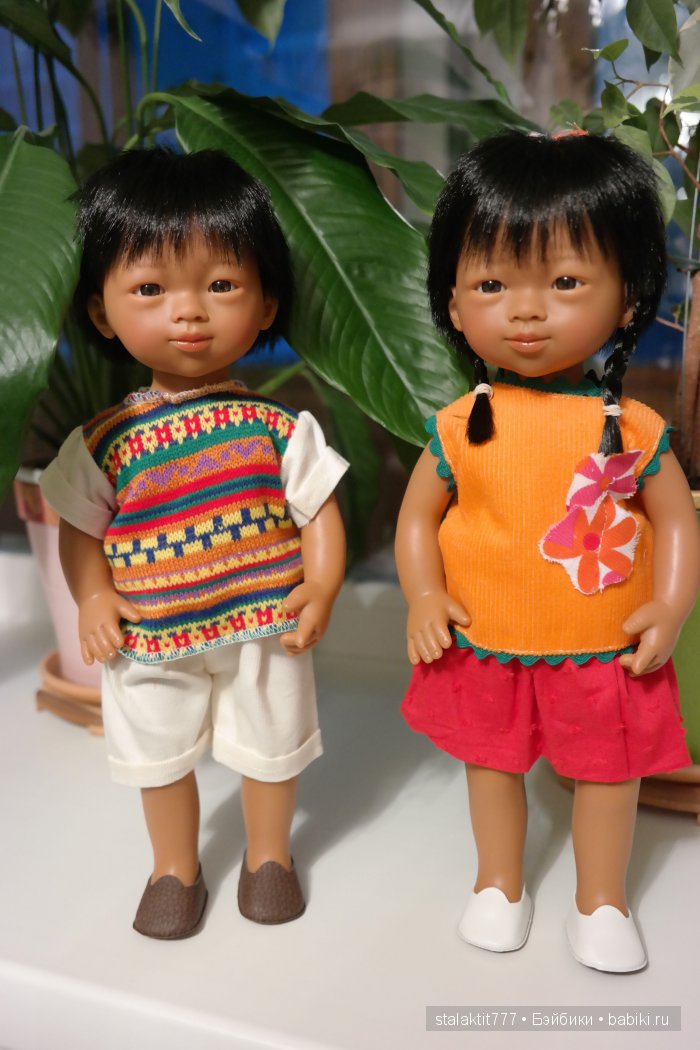 Марио и Мариетта - солнечные детки от Кармен Гонзалес