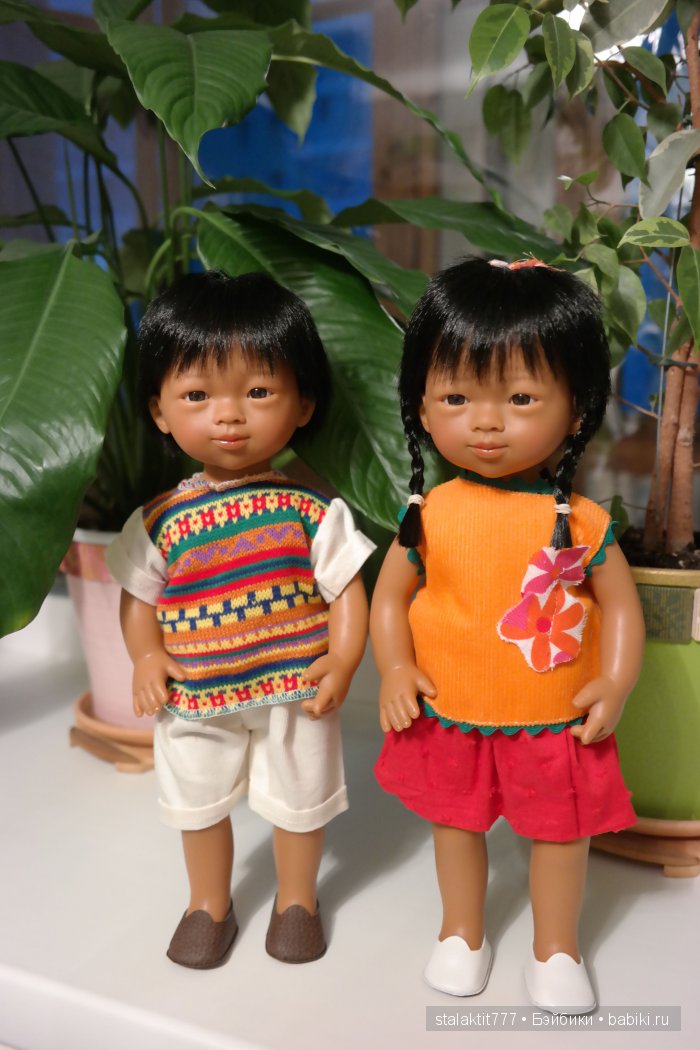 Марио и Мариетта - солнечные детки от Кармен Гонзалес