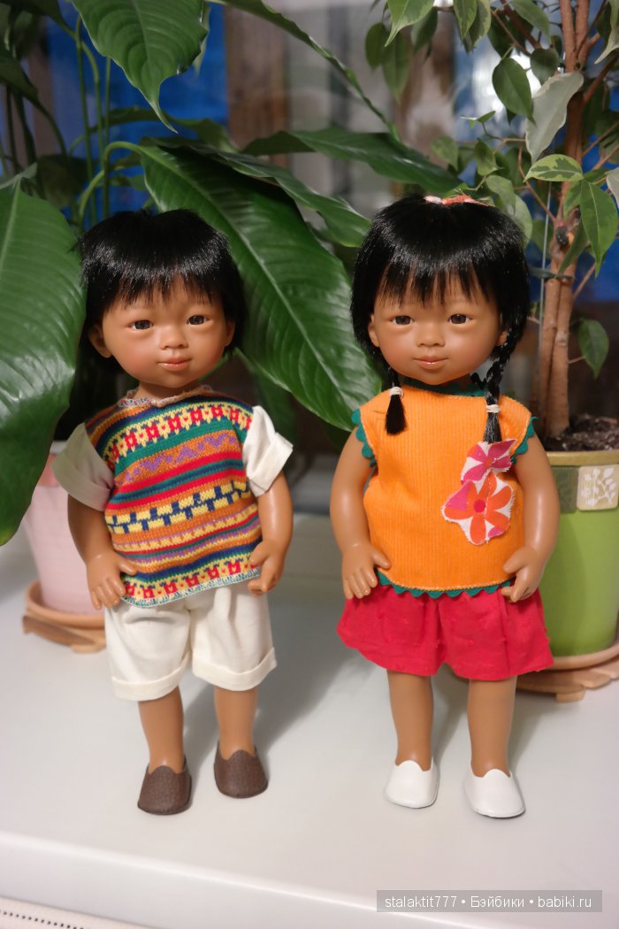 Марио и Мариетта - солнечные детки от Кармен Гонзалес