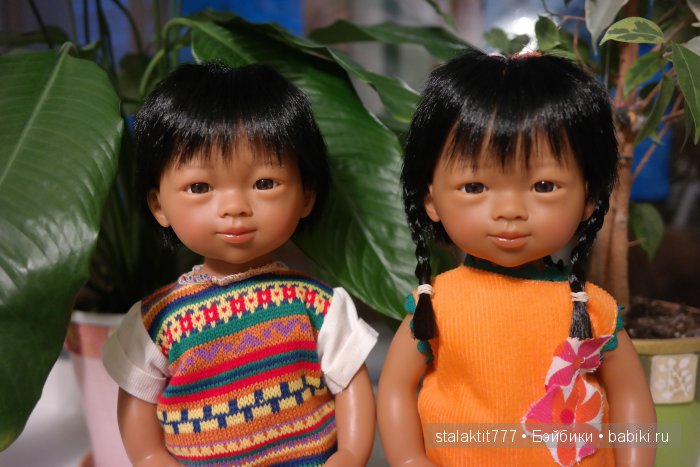 Марио и Мариетта - солнечные детки от Кармен Гонзалес