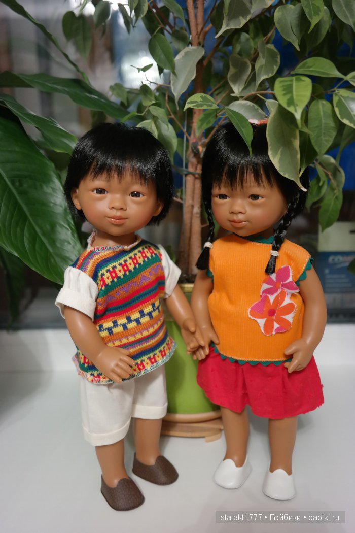 Марио и Мариетта - солнечные детки от Кармен Гонзалес