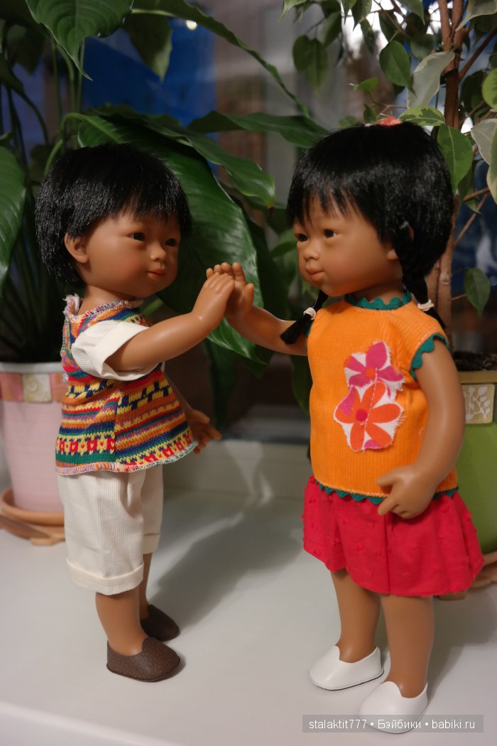 Марио и Мариетта - солнечные детки от Кармен Гонзалес