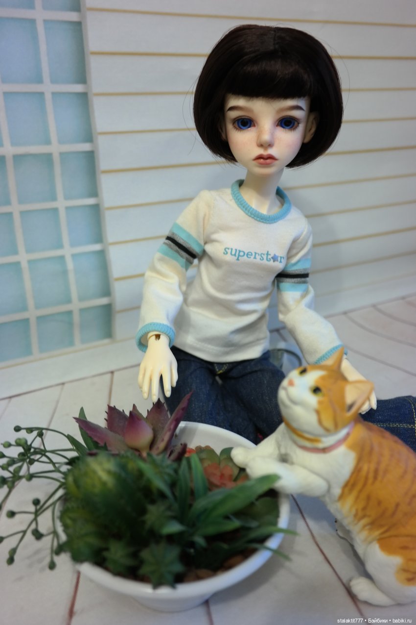 Алиса и кот — Куклы Planetdoll (Планетдолл): BJD (БЖД)