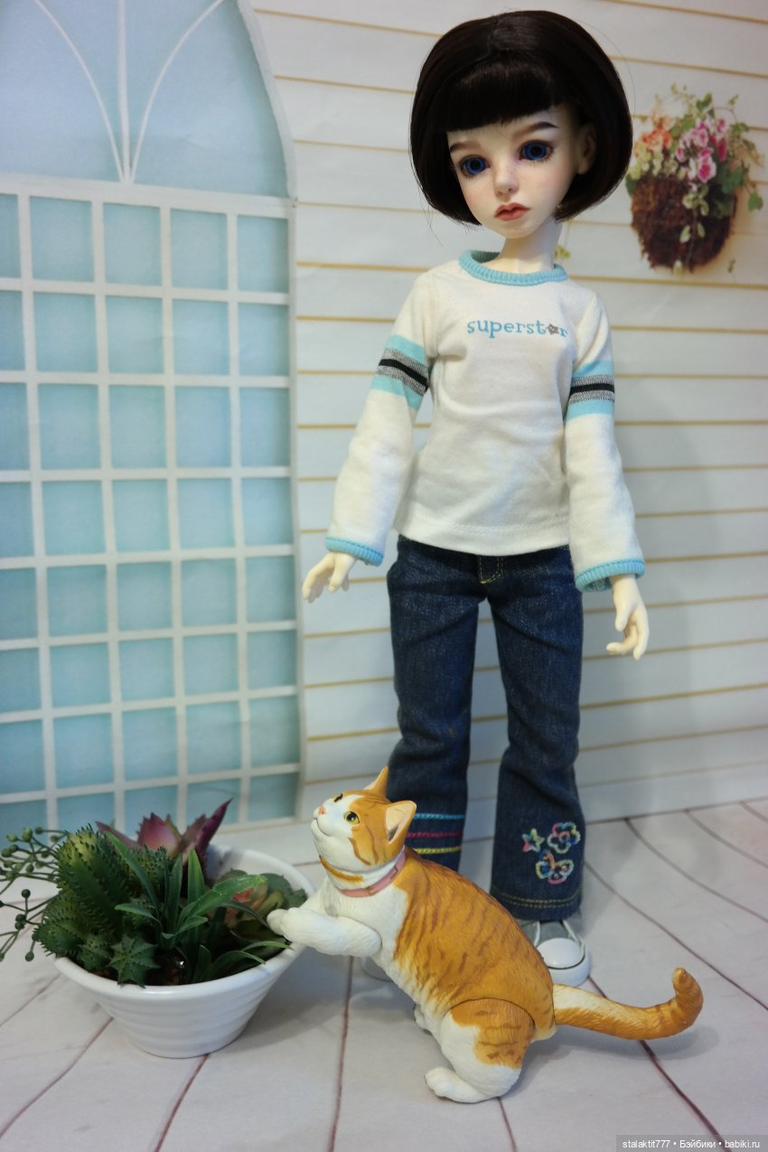 Алиса и кот — Куклы Planetdoll (Планетдолл): BJD (БЖД)